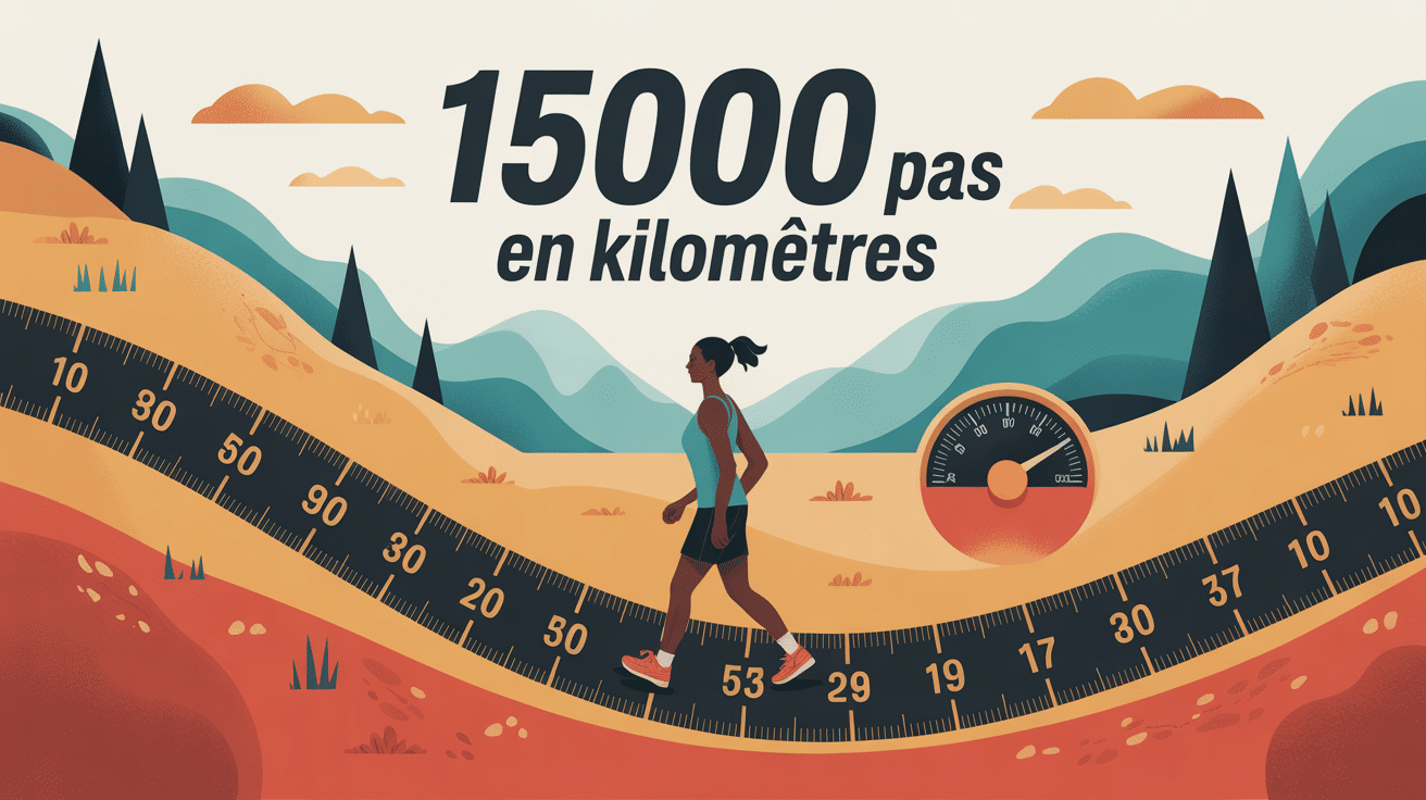 7000 pas en km : conversion, calcul et distance réelle